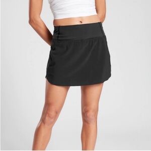 Athleta Run with it black athletic Skort size medium